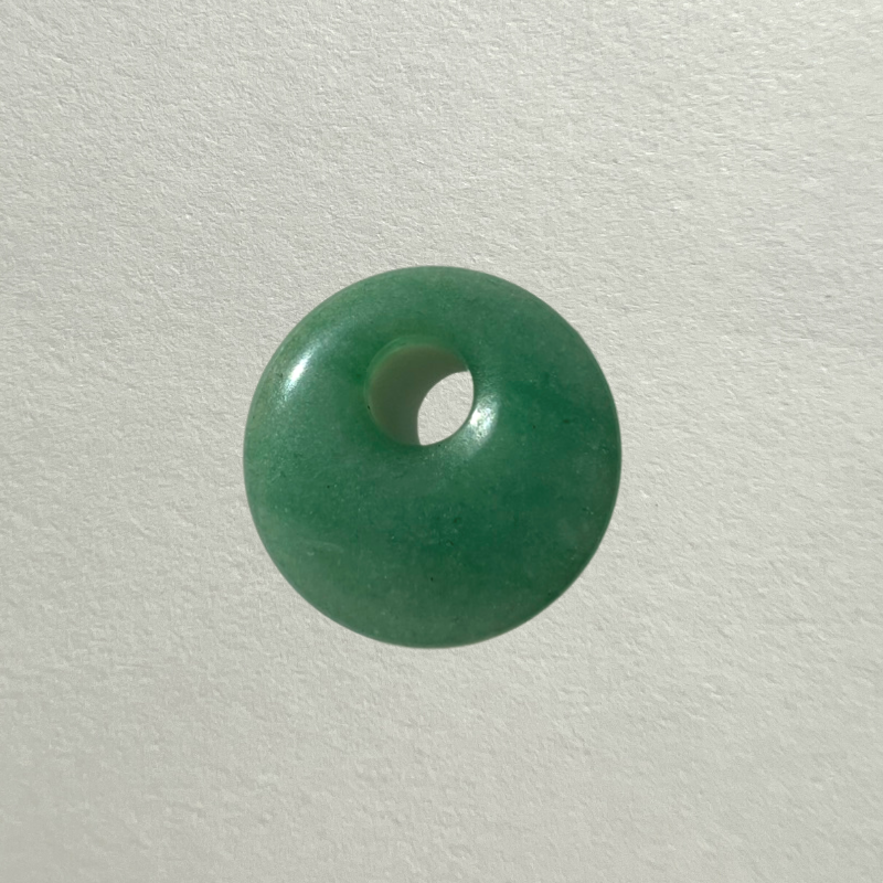 large gem donut - aventurine