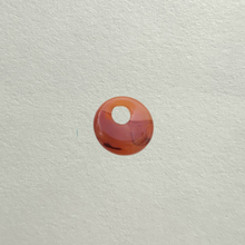 Load image into Gallery viewer, small gem donut- carnelian
