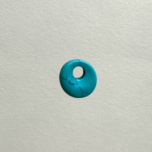 Load image into Gallery viewer, small gem donut - turquoise
