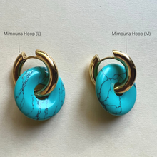 Load image into Gallery viewer, medium gem donut - turquoise
